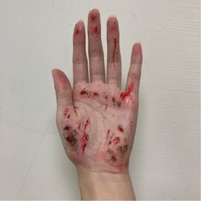 Bettine Makeup彩妝工作室 - 擦傷特效妝