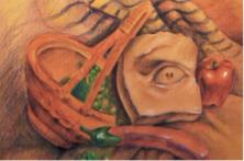 Jin -  色鉛筆靜物