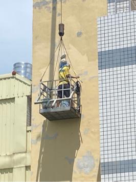 玖佰益時尚防水公司 - 施做中