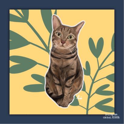 酸酸不專業設計個人工作室 - 寵物似顏繪