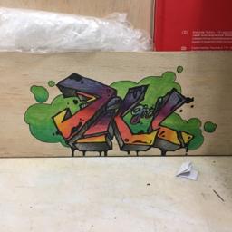 欸不要再森柒柒ㄌ - 幫我同學畫的名字LOGO 1