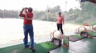 Jane’s cheerful golf - 
