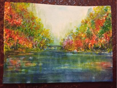 彥 - 繪製明信片 