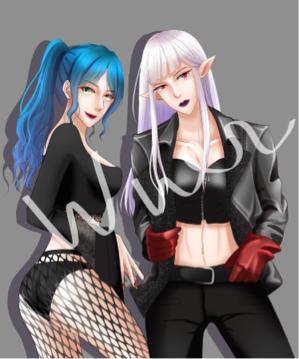 繪圖委託 - 平塗