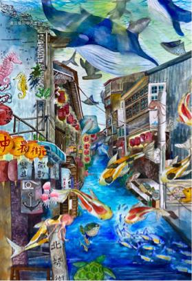 敏每 - 指導學生比賽作品（2020全國美展 普通科設計類 全國第二）