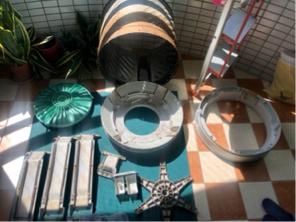 鑫世代專業洗衣機清潔 - 直立式洗衣機全部拆解清洗前