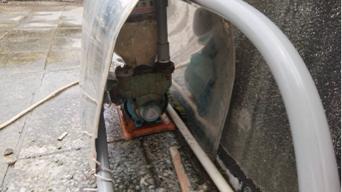 小林水電 - 抽水馬達勘查後實施更換作業! 小林水電 - 抽水馬達勘查後實施更換作業!