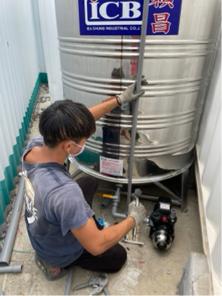 乙天水電工程 -  配給水（華泰名品城旁小咖啡館）