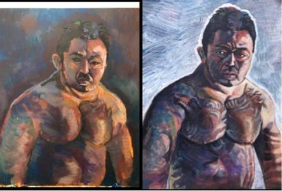 一尾老師 - 壓克力疊色