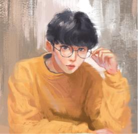 陳家欣 - 寫實人物插畫 厚塗風