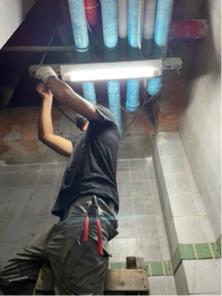 張家峻 - 燈具更換