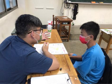 張老師 - 向國二學生複習地理課程