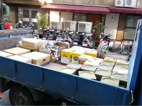 小葉貨運 - 油漆工具