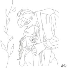 Wen溫溫♡ - 線條畫風格