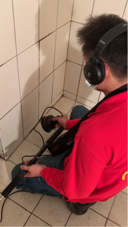 桃園邑𥛶科技設備抓漏驗屋檢測修繕工程行 -  聽漏儀：聽聲辦位找出漏水原因？