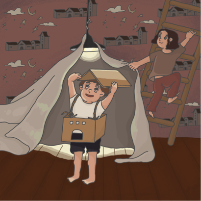 泡泡優子 - 插畫