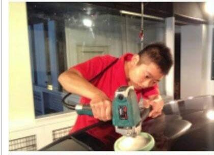 車體鍍膜到府服務 - 拋光