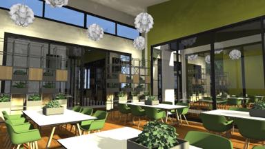 林育皚 - 室內3D渲染圖