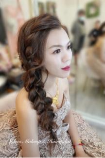 Sylvia Makeup & Hairstylist - 側邊公主辮