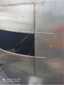 允鑽企業社 - 南港地標白鐵造型基座搶修