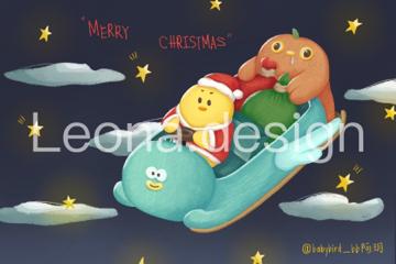 Leona design - 聖誕節卡片2020