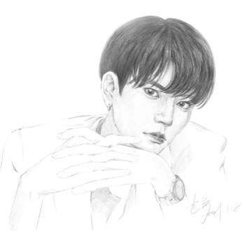 Chandra - 人像素描