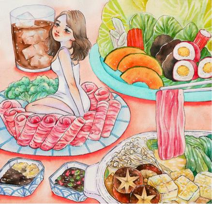 Yuuillust  - 非電繪，手繪水彩創作