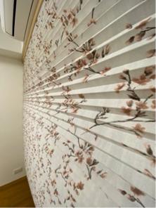 閣坊窗飾 - 摺景簾