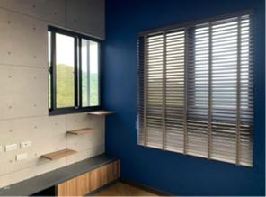 閣坊窗飾 - 木百葉