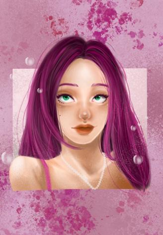 AVERY設計 - 電繪人像圖