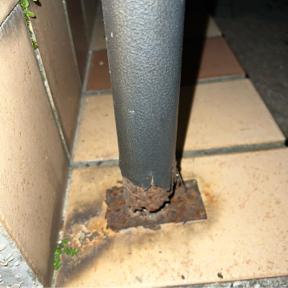 允鑽企業社 - 扶手欄杆施工前