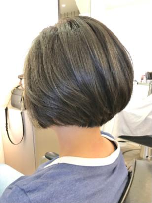 台中逢甲髮型師&bull;Win｜霧面髮色｜線條染｜漸層染｜縮毛矯正｜ - BOB線條剪裁