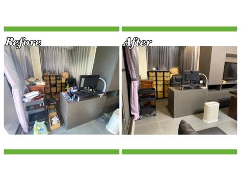 綠舍生活+琳恩 | 整理收納 - 書桌整理01 整理師1人 整理時間1小時