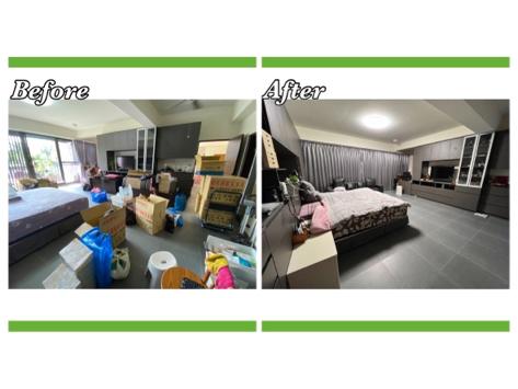 綠舍生活+琳恩 | 整理收納 - 主臥室整理02 整理師1人