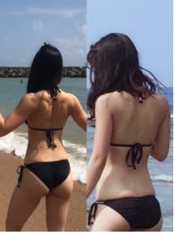 吳姸妡 - 規律訓練前後的差異～左50kg右47公斤