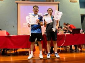 傳奇羽球隊 (龍澔教練） - 全國高南盃
四級混雙冠軍
四級男雙第四
六級男雙第三名?

