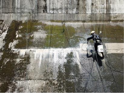 個人工作室-外牆蜘蛛人 - 水壩檢測 個人工作室-外牆蜘蛛人 - 水壩檢測