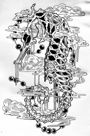 秀仔 - 手繪紙筆作品練習