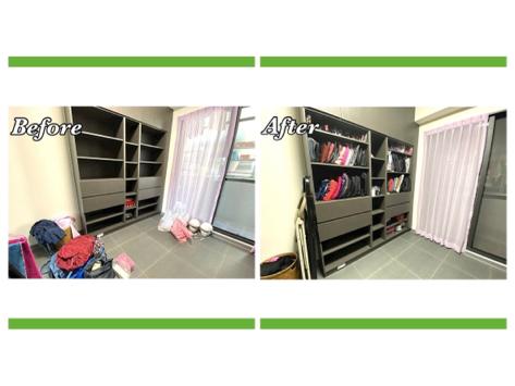 綠舍生活+琳恩 | 整理收納 - 衣櫃整理04 整理師1人