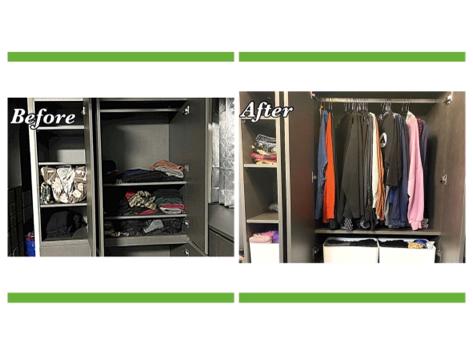 綠舍生活+琳恩 | 整理收納 - 衣櫃整理03 整理師1人