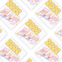 Molly翌妘 - 2022新年專案-賀卡設計