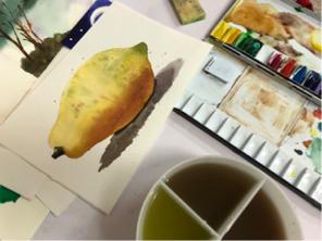 蔦空間 繪畫 金工教室 鍾老師 - 水彩課程