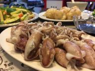 黃珠亷 - 脆捲沾五味醬、花枝丸