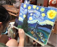 蔦空間 繪畫 金工教室 鍾老師 - 油畫正式課程