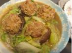 黃珠亷 - 鮮菇鑲肉燴娃娃菜