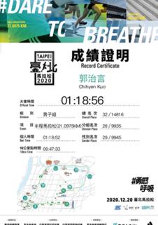 郭治言 - 半馬最佳