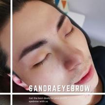 SANDRA半永久妝容 霧眉 - 