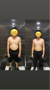 王稚亞 - 學生體態改變