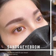 SANDRA半永久妝容 霧眉 - 