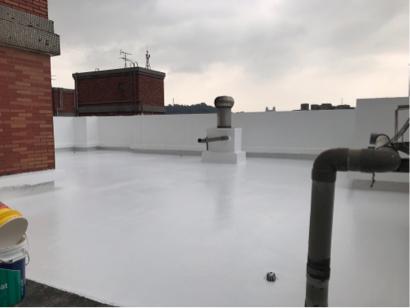 鄭登元 - 防水隔熱面漆施做